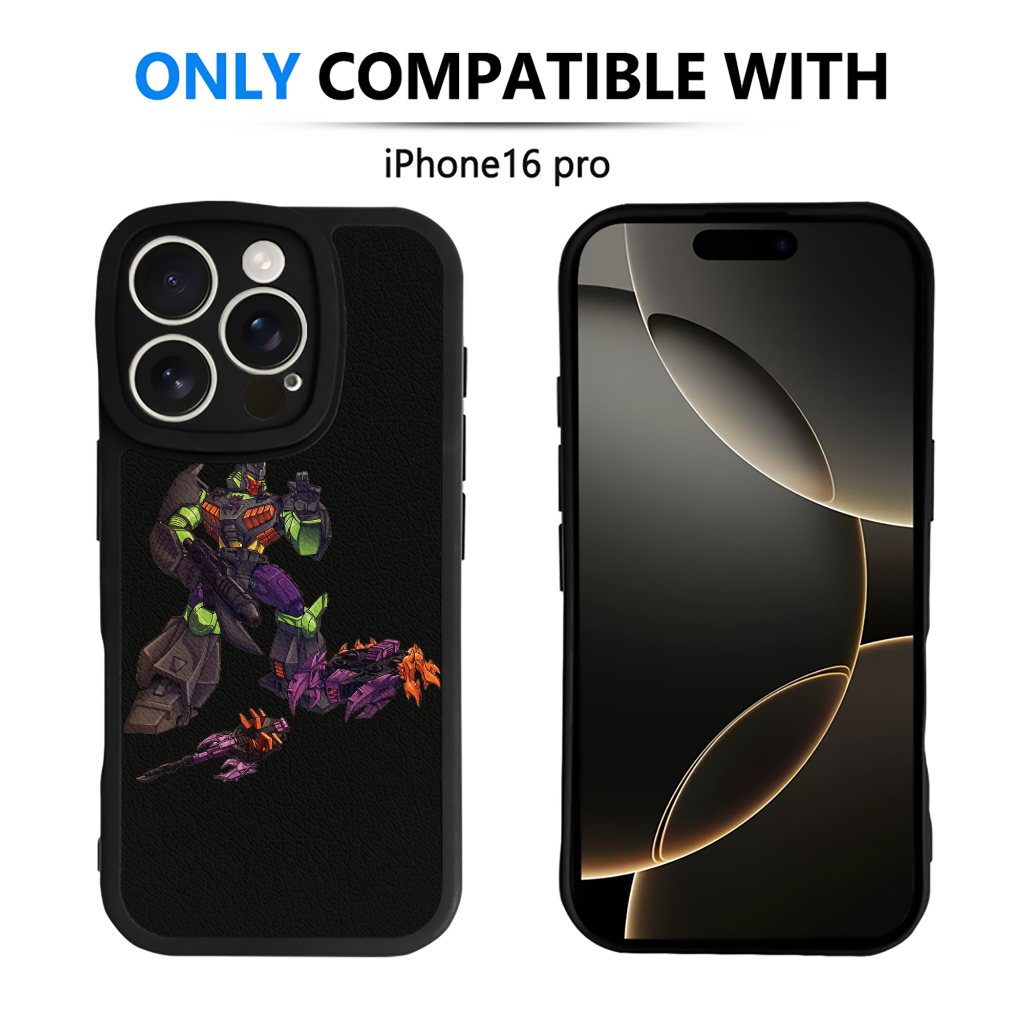 （画像用）  【iPhone 16シリーズ対応】シリコンスマホケース（レザー調） 材質：シリコン